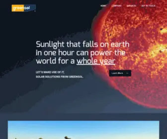 Greensolgroup.com(GreenSol Renewable Power Private Limited) Screenshot