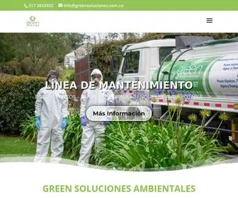 Greensoluciones.com.co(Pozos Sépticos) Screenshot