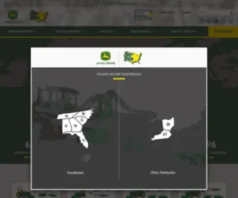 Greensouth.com(John Deere Products) Screenshot