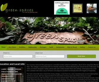 Greenspacesmunnar.com(Greenspaces Munnar) Screenshot