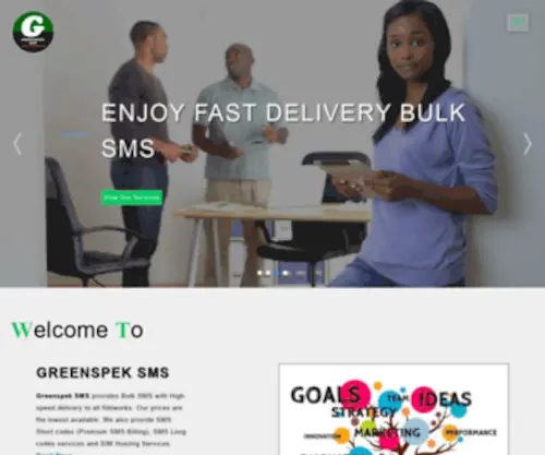 Greenspek.net(Greenspek SMS) Screenshot