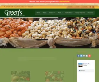 Greensproduce.com(Greens Produce) Screenshot