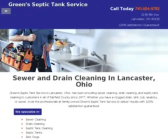 Greensseweranddraincleaninginc.com(Green's Sewer & Drain Cleaning Inc) Screenshot