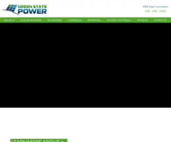 Greenstatepower.com(Green State Power) Screenshot