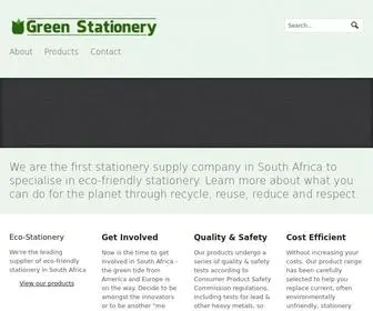 Greenstationery.co.za(Local index) Screenshot