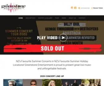 Greenstoneentertainment.co.nz(Greenstone Entertainment) Screenshot