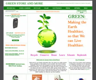 Greenstoreandmore.com(100% satisfaction guaranteed on every domain we sell. 30) Screenshot