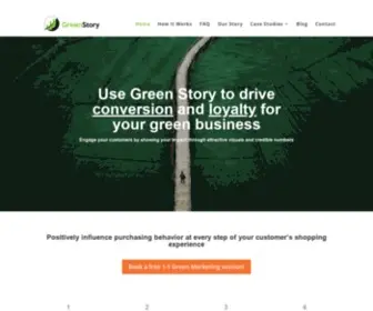 Greenstory.ca(Green Story) Screenshot