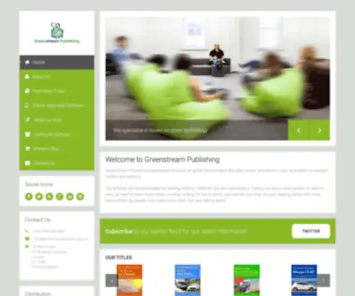 Greenstreampublishing.com(Greenstream Publishing) Screenshot