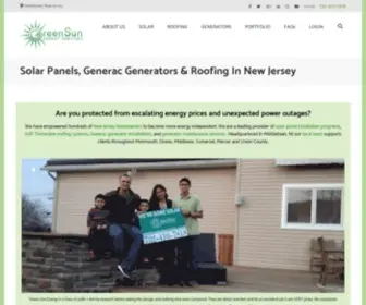 Greensunnj.com(Green Sun Energy Services) Screenshot