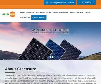 Greensure.com.au(Greensure) Screenshot