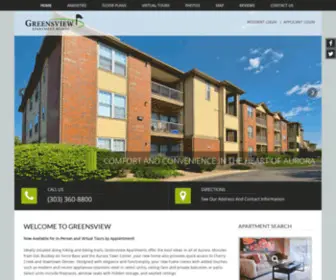Greensviewapts.com(Apartments in Aurora) Screenshot