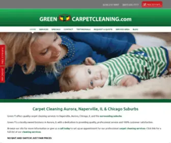 Greentcarpetcleaning.com(Green T Services We Are Green T Services) Screenshot