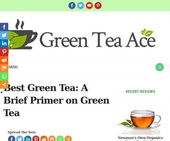 Greenteaace.com(Best Green Tea) Screenshot