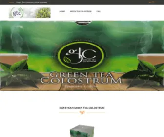 Greenteacolostrum.com(Green Tea Colostrum) Screenshot