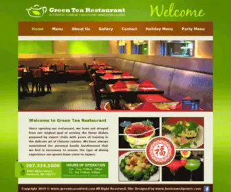 Greenteasanford.com(Green Tea Restaurant) Screenshot