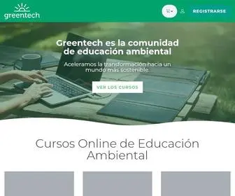 Greentecher.com(Greentech Hispanoamérica) Screenshot