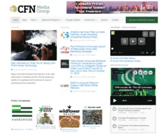 Greentechnologyinvestments.com(News and Opinion Coverage of the Marijuana Industry) Screenshot