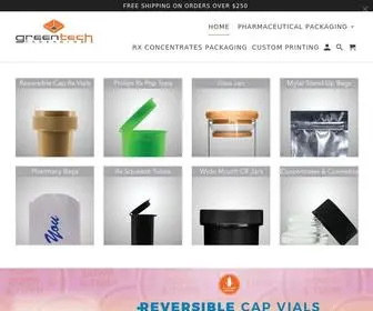 Greentechpackaging.com(Premier customer service with great value because your packaging) Screenshot