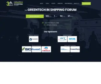 Greentechshipping.com(3rd GREENTECH IN SHIPPING VIRTUAL FORUM) Screenshot