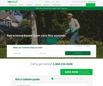 Greenteelawncare.com(Green Tee Lawn Care) Screenshot