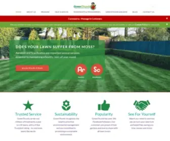 Greenthumb.co.uk(Lawn Care Treatment & Maintenance Service) Screenshot