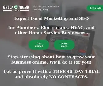 Greenthumblocal.com(Home Services Marketing Agency) Screenshot