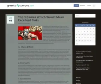 Greentic-Campus.com(Greentic Campus) Screenshot