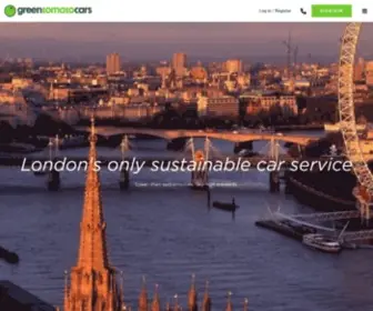 Greentomatocars.com(Eco-Friendly Taxis & Private Cars In London) Screenshot