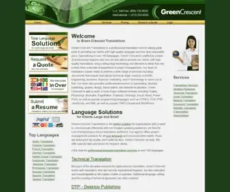 Greentranslations.com(Professional Translation Service) Screenshot