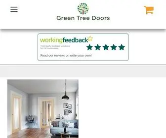 Greentreedoors.co.uk(Internal Wooden Doors) Screenshot