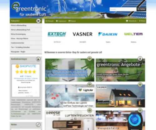Greentronic.de(GreentronicÂ®) Screenshot