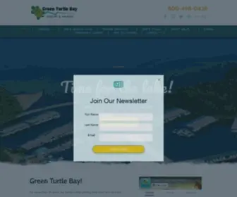 Greenturtlebay.com(Green Turtle Bay Resort & Marina) Screenshot