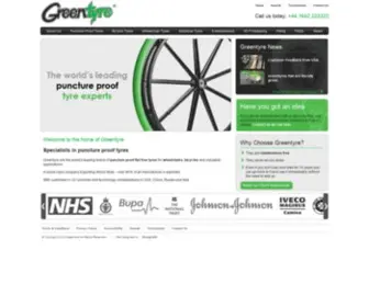 Greentyre.com(Tyres without air) Screenshot