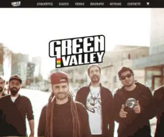 Greenvalleyband.com(Página Web Oficial) Screenshot