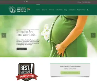 Greenvalleyfertility.com(Green Valley Fertility Partners) Screenshot