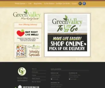 Greenvalleymarketplace.com(Green Valley) Screenshot