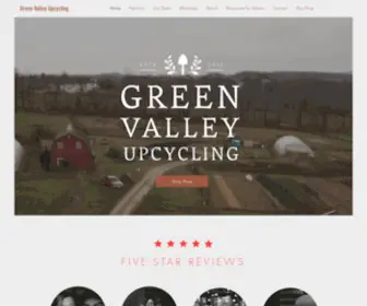 Greenvalleyupcycling.com(Upcycled glass crafts and beer bottle candles) Screenshot