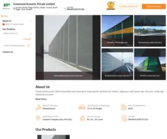Greenventasia.in(Greenvent Acoustic Private Limited) Screenshot