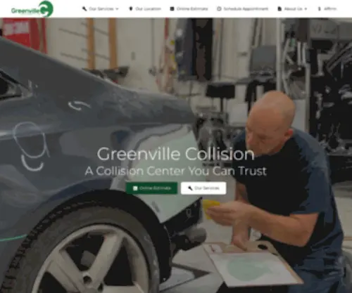 Greenvillecollisioncenter.com(Greenvillecollisioncenter) Screenshot