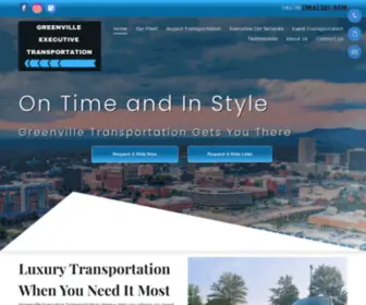 Greenvilleexecutivetransportationllc.com(Luxury Chauffeur Services) Screenshot
