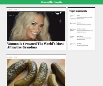Greenvillegazette.com(Greenville Gazette) Screenshot