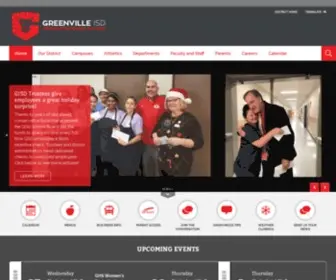 Greenvilleisd.com(Greenville Independent School District) Screenshot