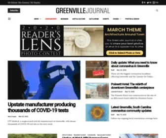 Greenvillejournal.com(GREENVILLE JOURNAL) Screenshot