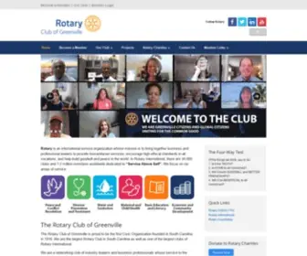 Greenvillerotary.org(Rotary of Greenville) Screenshot