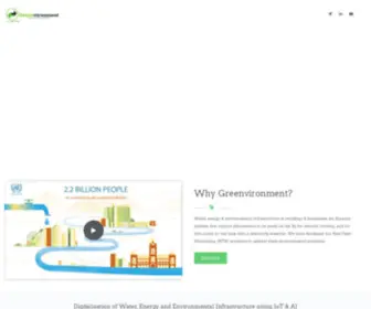 Greenvironmentindia.com(Welcomes Greenvironment) Screenshot