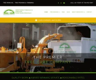 Greenvistava.com(Green Vista Tree Care for Northern Virginia) Screenshot