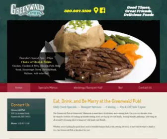 Greenwaldpubmn.com(Greenwald Pub) Screenshot