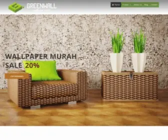 Greenwall.co.id(Jual Wallpaper Dinding Murah) Screenshot