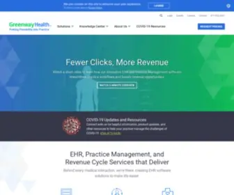 Greenwaymedical.com(EHR Software) Screenshot